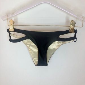 Black bikini bottoms